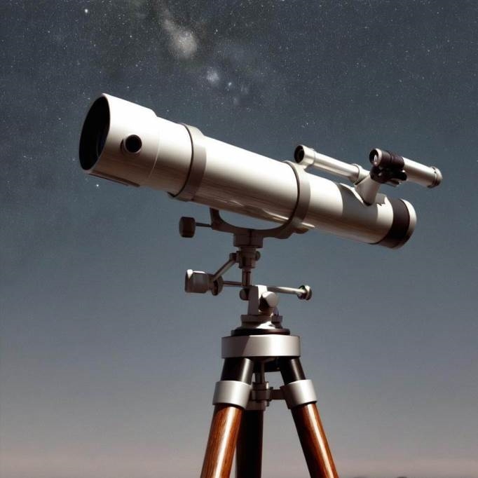 Teleskop dla dzieci z funkcją edukacyjną